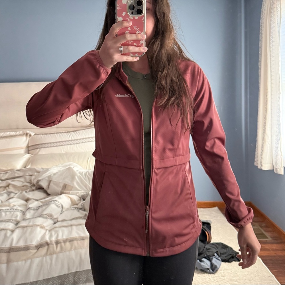 Columbia Canyon Meadows Soft-shell Womens Omni Heat Jacket Size small